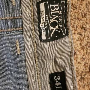 Buckle Black men's jeans